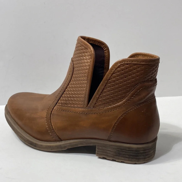 Bed Stu Roan Brown Gossip Handmade Leather Distressed Ankle Boots Size 7.5 - Picture 14 of 15